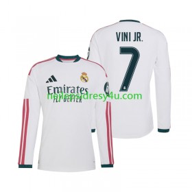 Fotbalový Dres Real Madrid Vinicius Junior 7 Domácí 2026/27 Dlouhý Rukáv